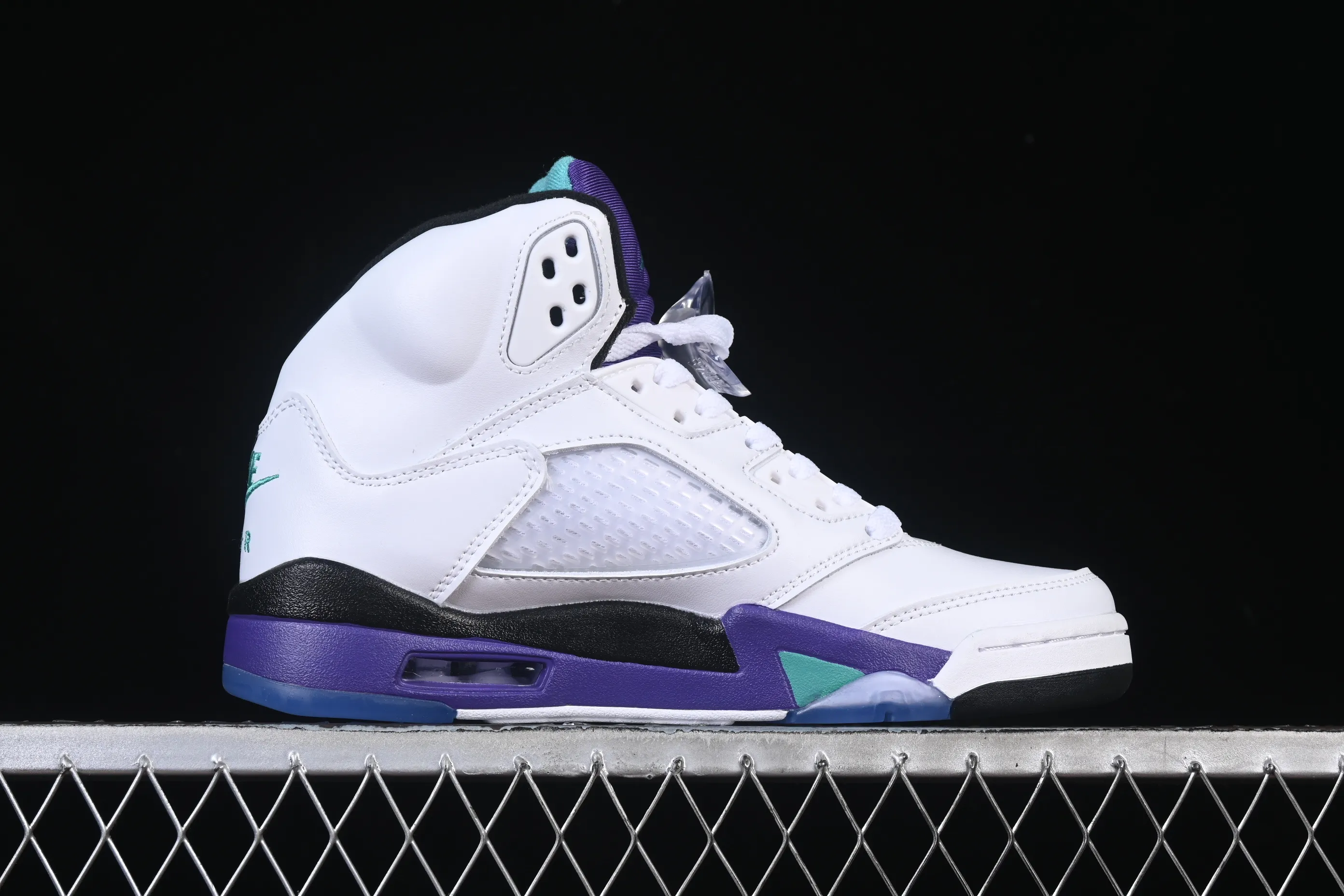 All categories Air Jordan Jordan series basketball shoes Air Jordan 5 Air Jordan 5 Retro "Grape" AJ5 Joe 5 White Grape HQ7979-100